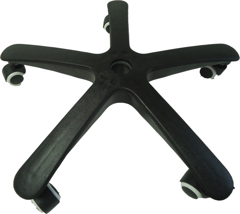 RAJCHEIF Revolving Chair umbrella PVC Base without wheel for Office Chair in 26 inch, Heavy Duty in best quality Appliance Furniture Caster(Pack of1)