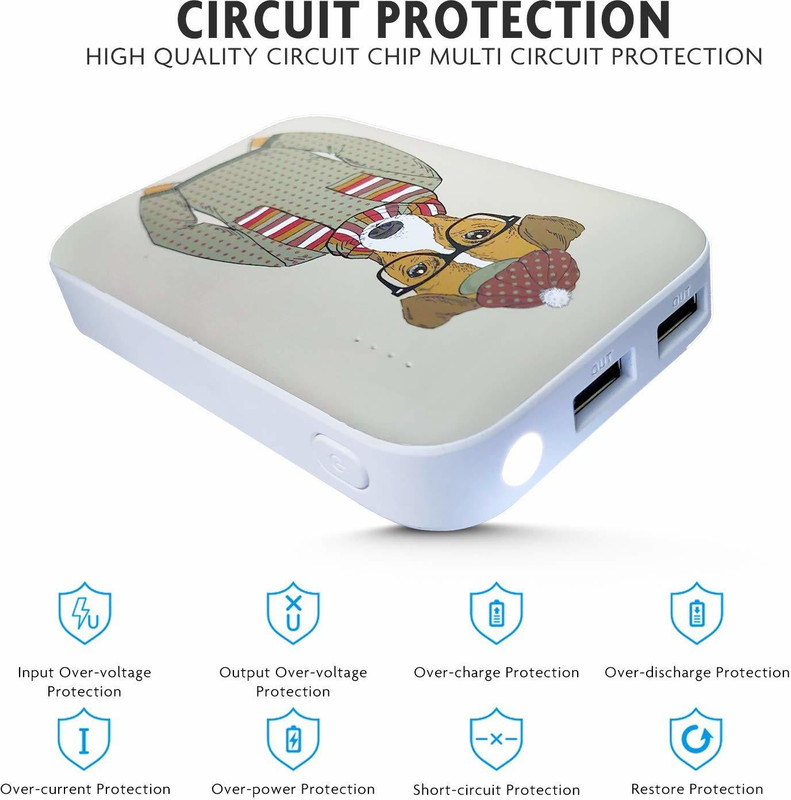 powerup stay charged 7800 mAh Power Bank(White, Lithium Polymer, Fast Charging for Mobile)