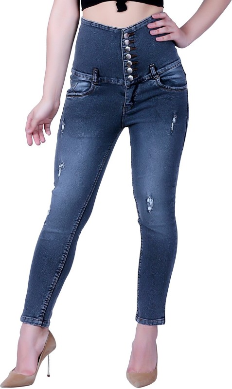 V-Girl Skinny Women Blue Jeans