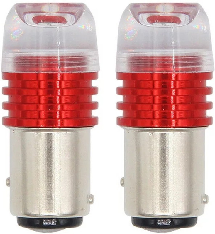 HI-TECH ACCESSORIES TAIL LIGHT BULB RED Tail Light Car, Motorbike LED (12 V, 5 W)(Universal For Bike, Pack of 2)