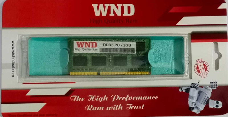 wnd LAPTOP DDR3 4 GB (Dual Channel) Laptop (DDR3)