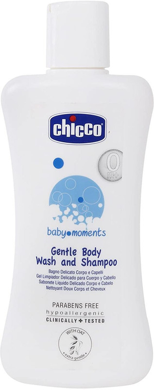 Chicco Gentle Body Wash and Shampoo(200 ml)