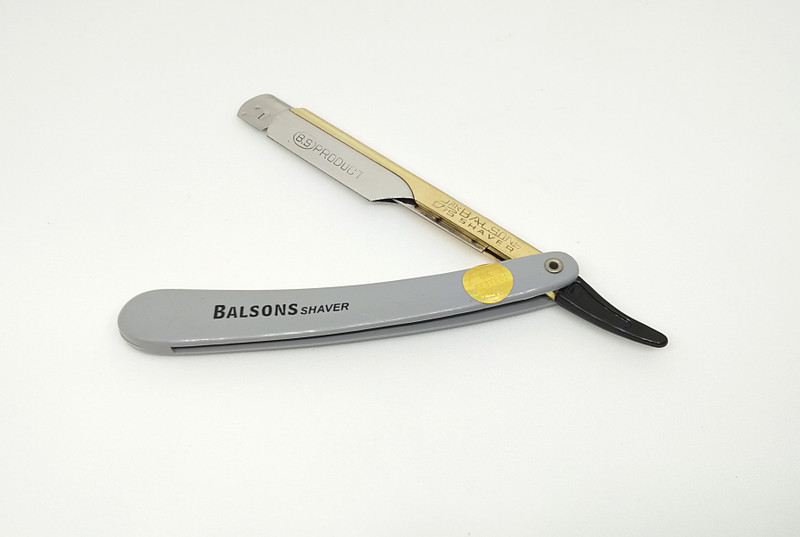 balsons brass eyelet barber's design salon plastic handle sliding razor, barber and personal use, Men & Women