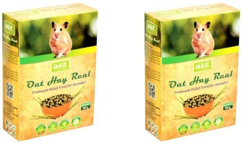 Jimmy Oat Hay Real Pellets for Hamster 0.8 kg (2x0.4 kg) Dry Adult Hamster Food