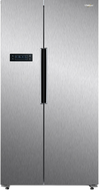 Whirlpool 570 L Frost Free Side by Side Inverter Technology Star Refrigerator (Silver, WS SBS 570 STEEL (SH))