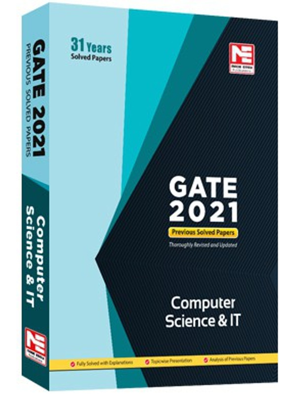 Gate 2021 Computer Science and it Engineering Previous Solved Papers(English, Paperback, unknown)