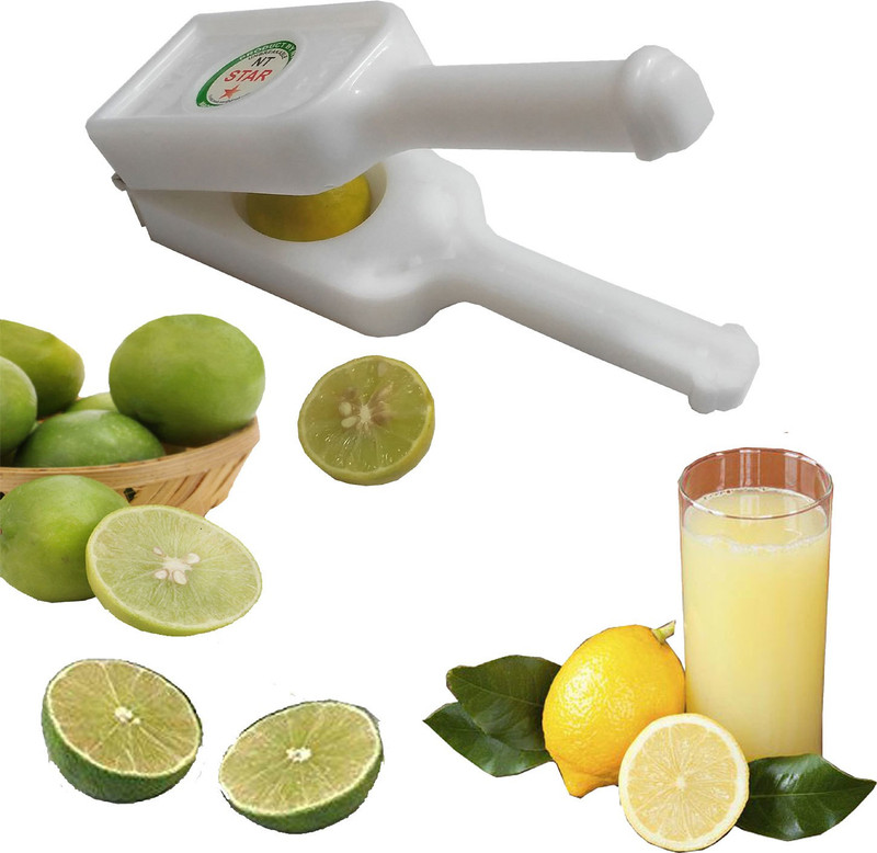 Ssl trustme Wood ssl trust me BPA Free Plastic Handmade Lemon Juice Squeezer for Home and Kitchen Tool Accessories, (Brown Wood indian handicrafts) Hand Juicer(White, Grey)