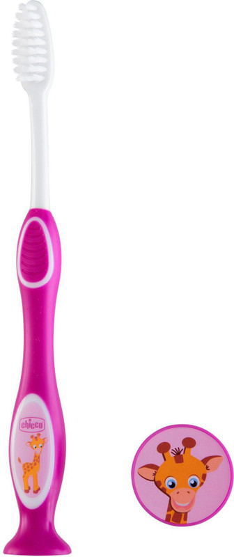 Chicco MILK TEETH TOOTHBRUSH 3-6Y GIRL Extra Soft Toothbrush