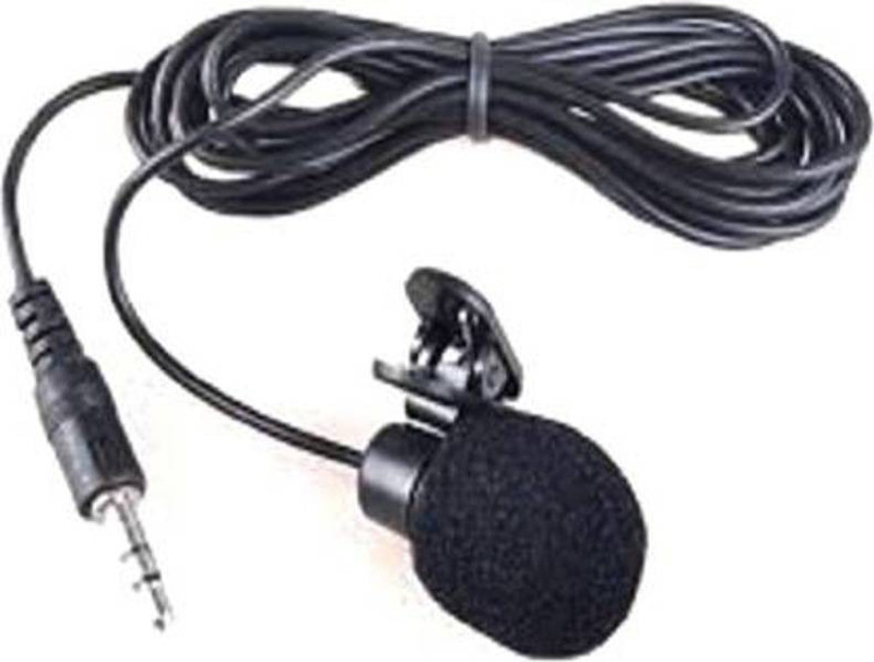 BRD 3.5mm Clip Microphone, Collar Mike for Voice Recording, Lapel Mic Mobile,Laptop, A20 Camera Microphone