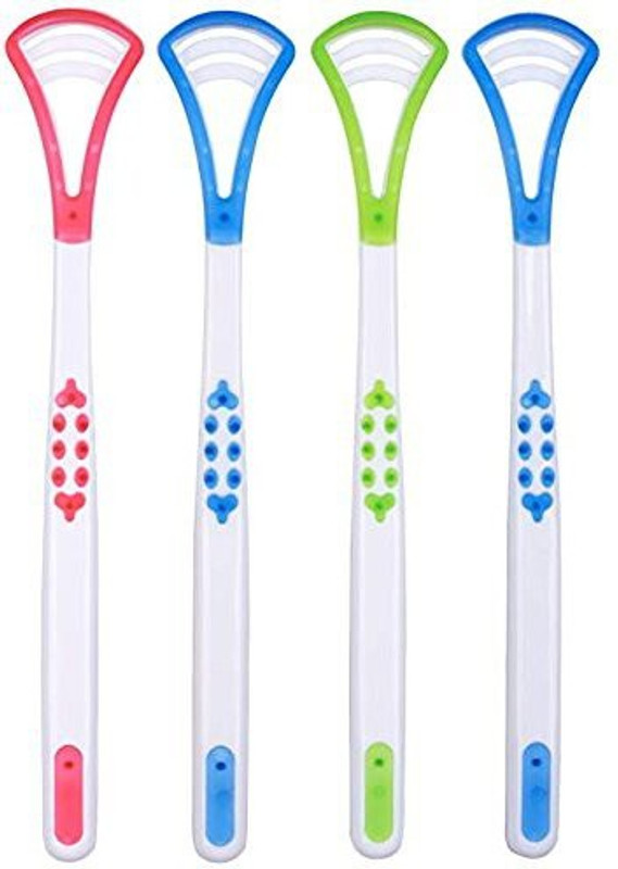 VARSHA INDOTECH SALES Plastic Tongue Cleaner(Pack of 4)