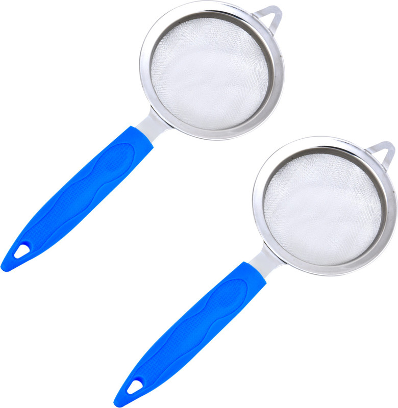 Lion Lender 2 Pcs Tea and Coffee Strainer,Chalani with Stainless Steel Tea Strainer(Pack of 2)
