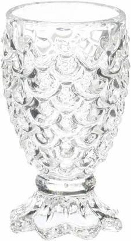 baluda (Pack of 6) pineapple shape wine bear Glass Set ( Pack of 6) Glass Cocktail Glass(300 ml, Glass, Clear)