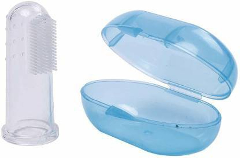 Jariso Silicone Baby Finger-Brush with Case Ultra Soft Toothbrush Ultra Soft Toothbrush