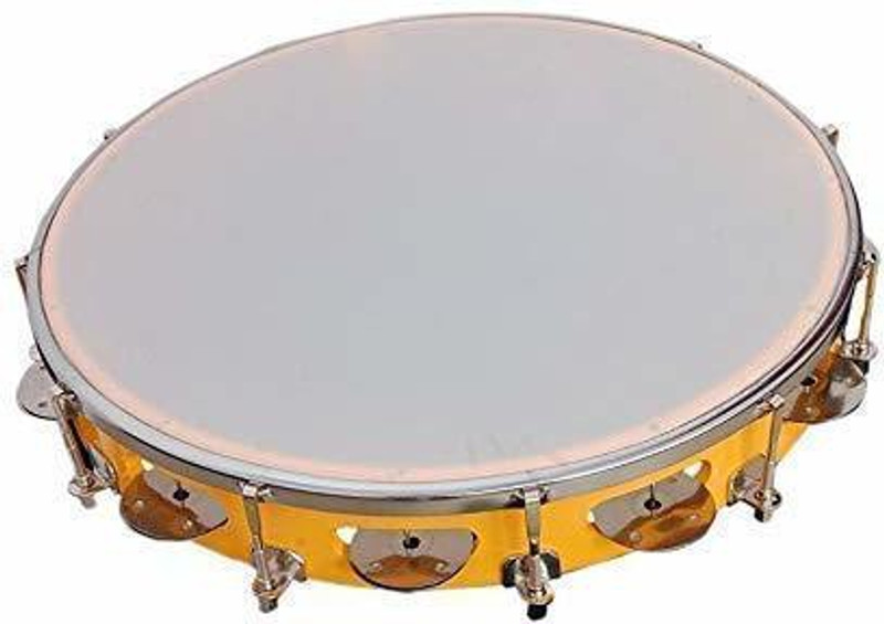NASIR ALI 25 cm With Head Tambourine(Plastic)