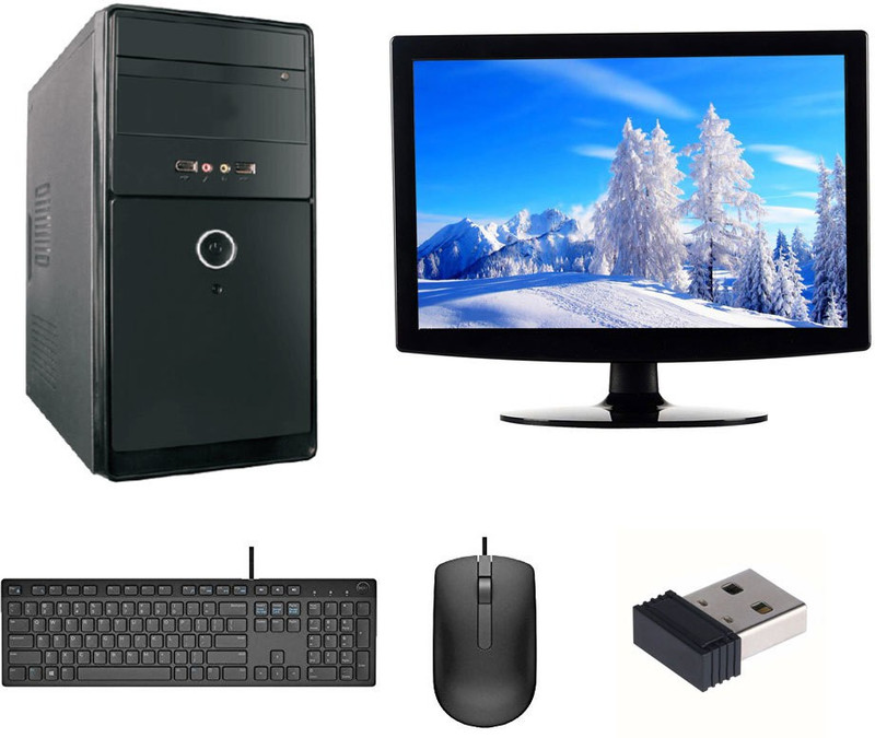 DGCAM Intel Core i3 (8 GB DDR3/500 GB/Windows 10 Home/512 MB/17.1 Inch Screen/All-In-Computer1)(Black, 30 cm x 37 cm, 8 kg)