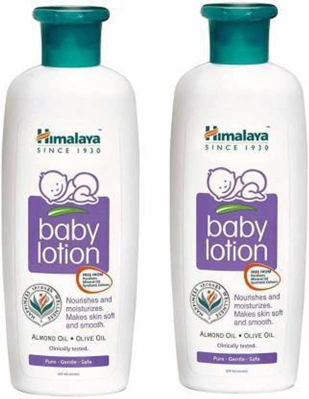 HIMALAYA baby lotion pack of 2(400 ml)