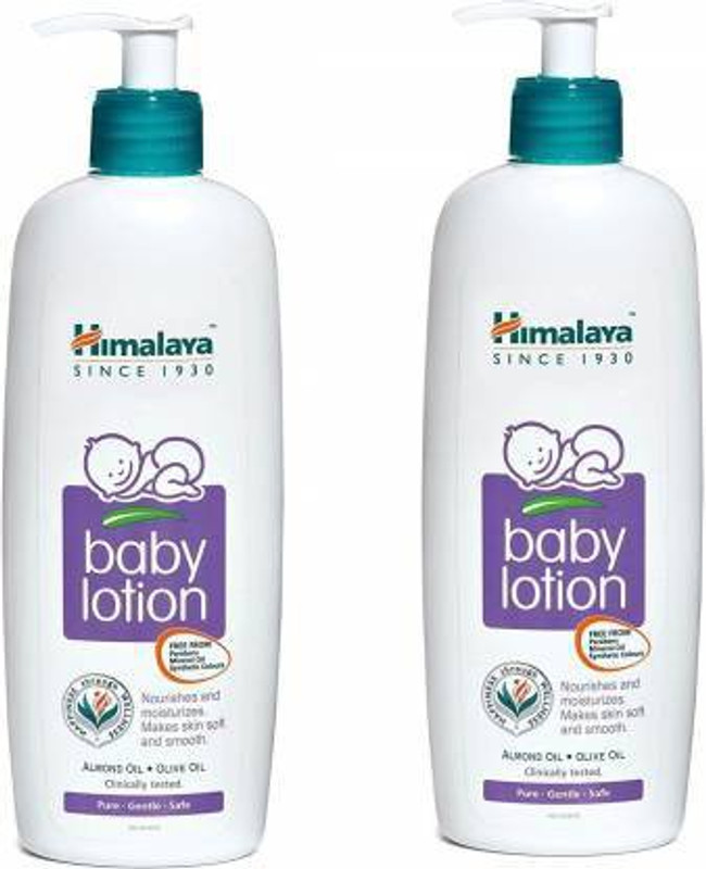 HIMALAYA baby lotin pack of 2 400 ml(800 ml)