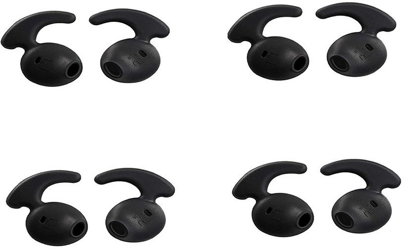 Statusbright Replacement Ear Buds for Samsung S7edge - Black (Pack of 4) Over The Ear Headphone Cushion(Pack of 4, Black)