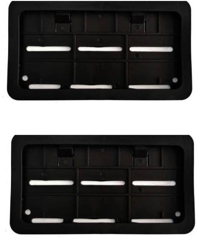 P A NUMBER PLATE FRAME BIG Bike Number Plate(Plastic 11.5 cm x 21 cm)