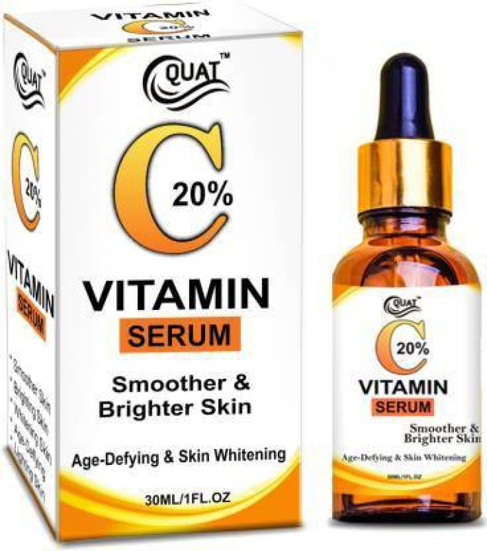QUAT Vitamin C 20% Night & Day Revitalizing Brightening Facial Serum With...