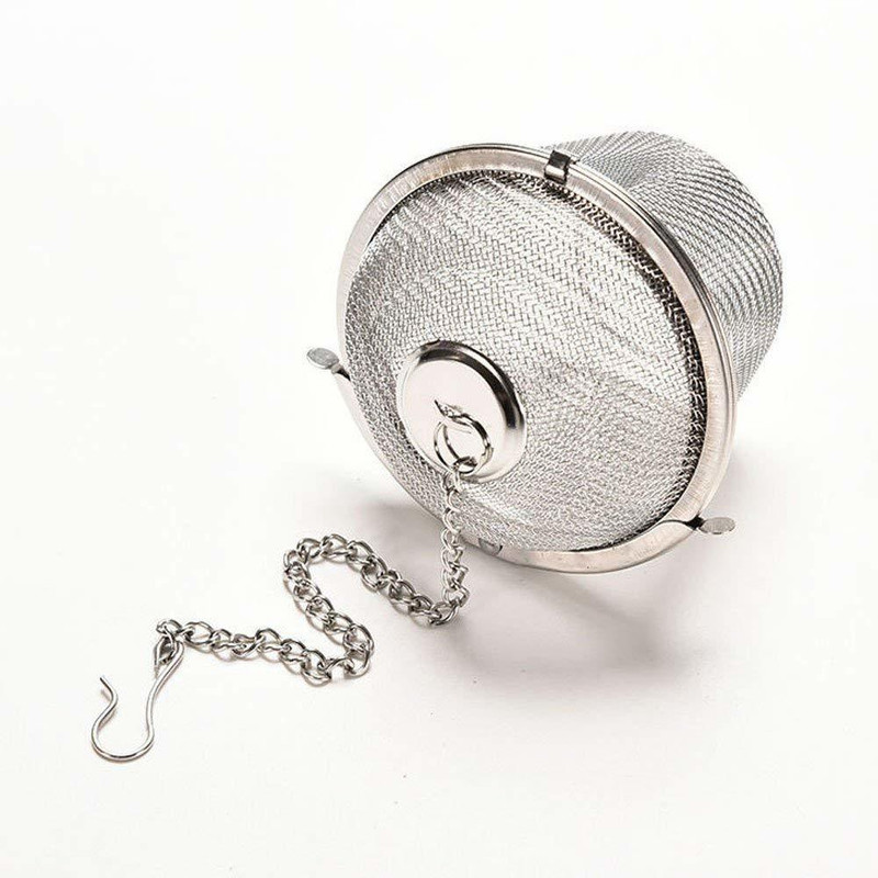 SEASPIRIT Strainer Tea Infuser | Basket Shaped Stainless Steel Loose Leaf Tea Infuser (Tea Ball Infuser, Tea Strainer Infuser, Tea Filter, Tea Maker, Basket Tea Infuser, Tea Maker Infuser Tea Strainer(Pack of 1)