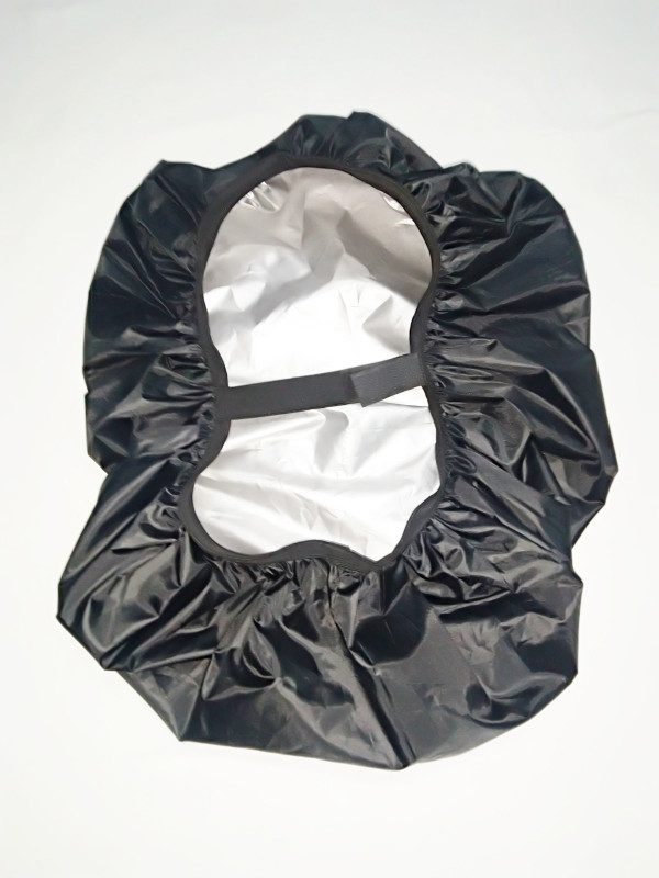 khumbu RAIN COVER BAG PACK RAIN COVER Luggage Cover(17 INCH, Black)