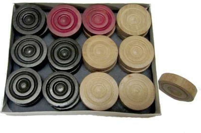 VINNEY NEW HIGH QUALITY COIN Carrom Pawns(Pack of 24)