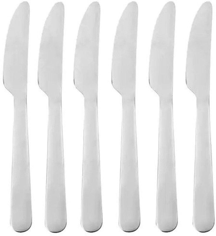IKEA Steel Dessert Knife Set(Pack of 6)