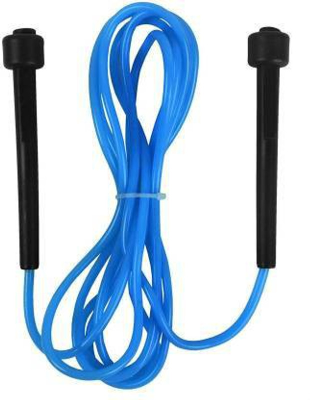 A.K 9 FT 2.7m Plastic Handle Jump Speed Rope Freestyle Skipping Rope(Black, Length: 259 cm)
