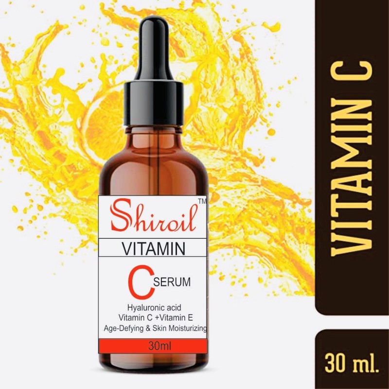 Shiroil Vitamin C Serum for Face Enrich with Hyaluronic Acid, Vitamin E,...