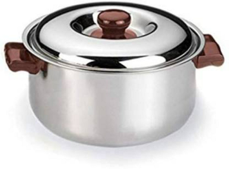 VINOD Steel Hot Casserole 700 ml, 1Piece Serve Casserole(700 ml)