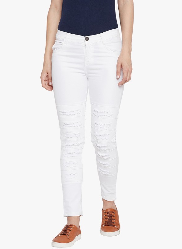 Nifty Slim Women White Jeans