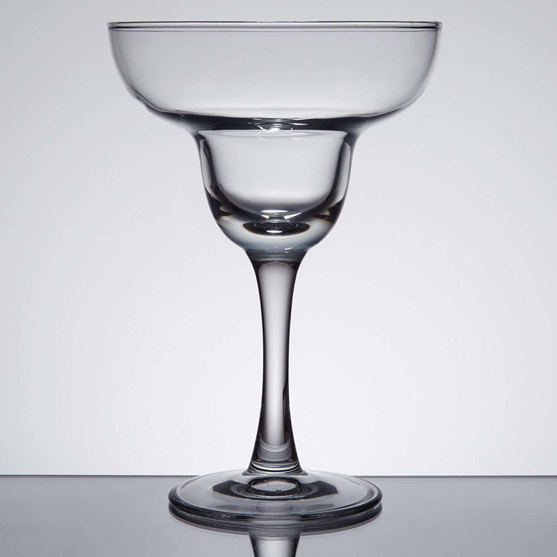 tyche enterprise (Pack of 2) (Pack of 2) Europe Non-Lead Crystal-Clear Glass | Margarita | Cocktail | 270 Ml | Set of 2 Glass Set (270 ml, Glass) Glass Set Whisky Glass(270 ml, Glass, Clear)