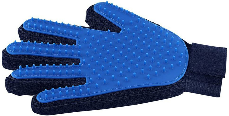 Sahaj Grooming Gloves for Dog & Cat(Black, Medium)