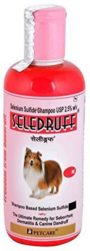 Pet Care SELEDRUFF SHAMPOO 200ML Anti-dandruff NA Dog Shampoo(198 ml)