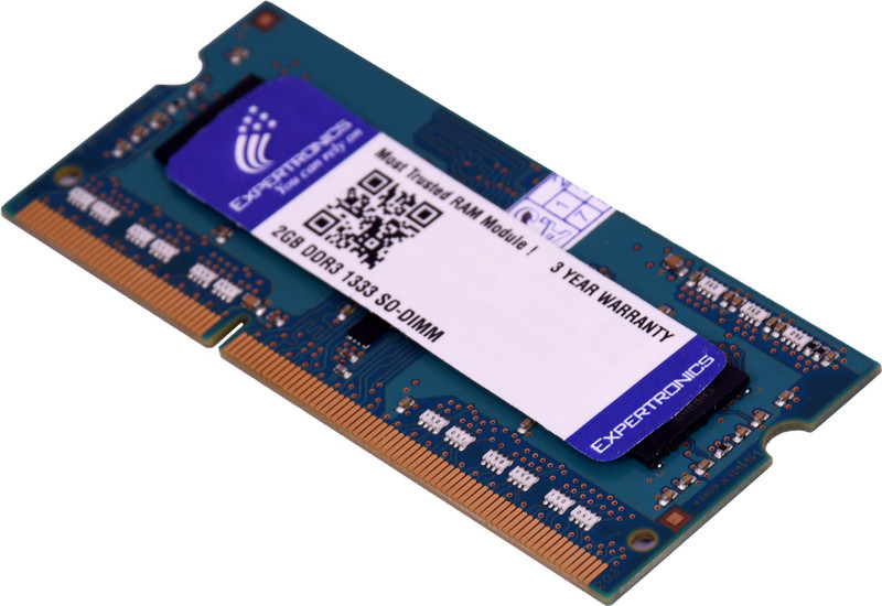 EXPERTRONICS PRO DDR3 2 GB (Dual Channel) Laptop 2gb DDR3 (EXP2GB31333L)