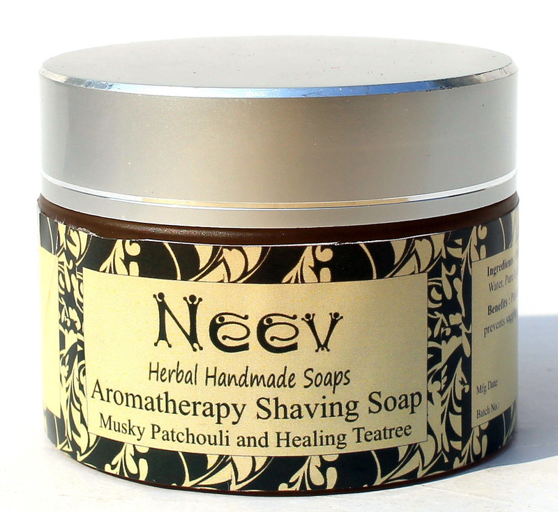 Neev Aromatherapy Shaving Soap Patchouli Shaving Soap(50 g)