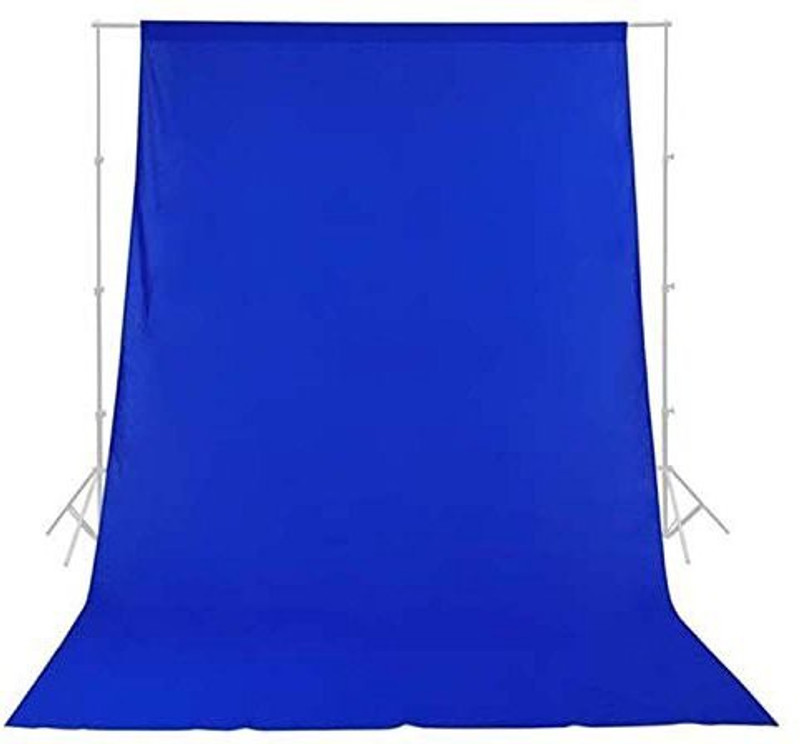 ZuriKrisha 6X8 Feet Blue Background, Backdrop For Photography Reflector