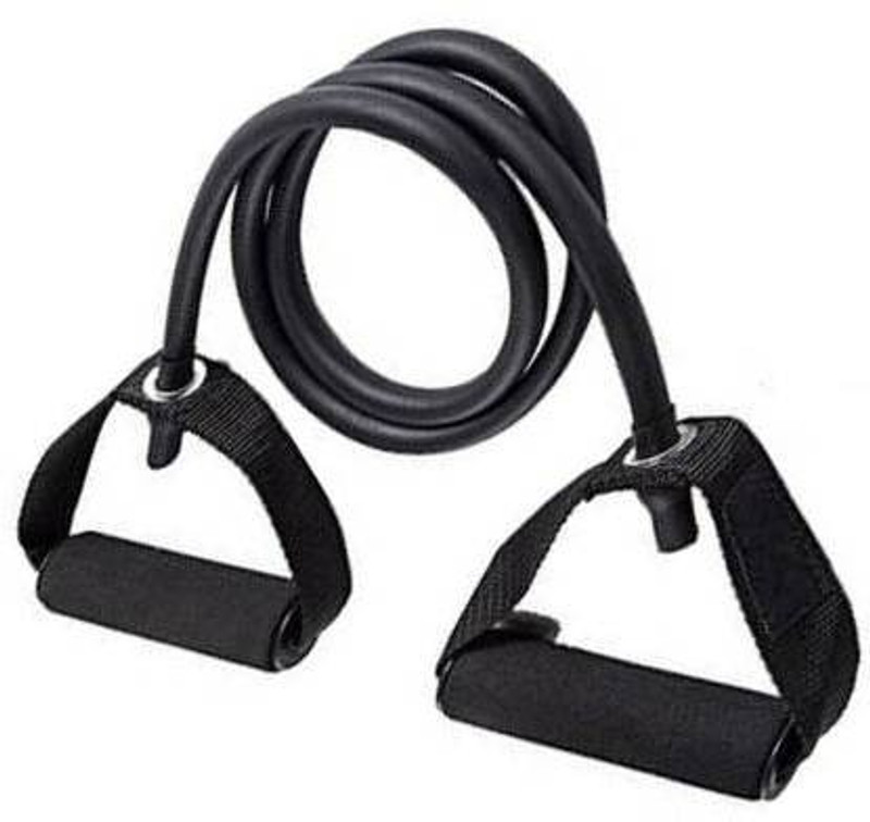 PIRENE Single Toning Tube Medium Resistance Tube(Black)