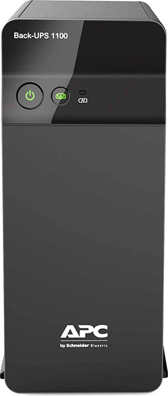 APC Back-UPS BX1100C-IN 230 V Line-interactive Tower Model UPS with Overload Protection 4 Outlet Plugs