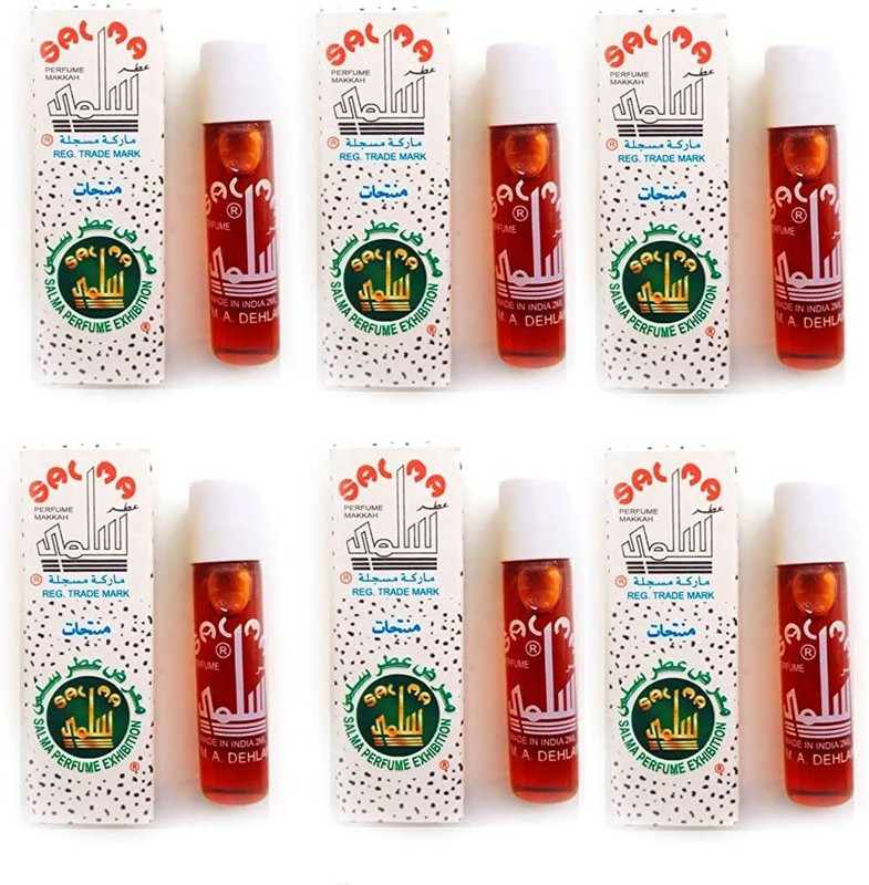 salma Attar by Perfume Makkah {PACK OF 6} (2 ml) Floral Attar(Floral)
