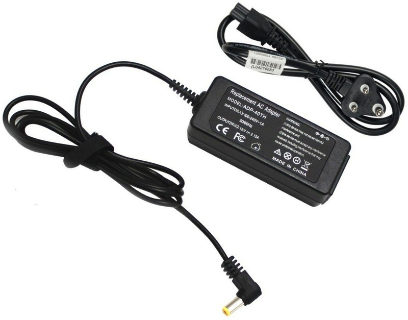 Laplogix Ace-r A-spire One D270-26DBB Laptop 19V 2.15A 40 W Adapter(Power Cord Included)
