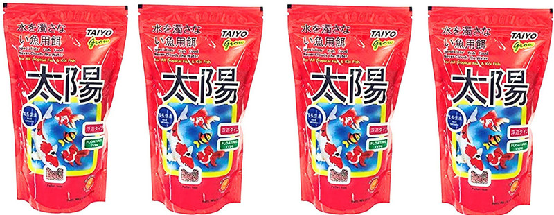 TAIYO Grow Oats 0.4 kg (4x0.1 kg) Dry Young Fish Food