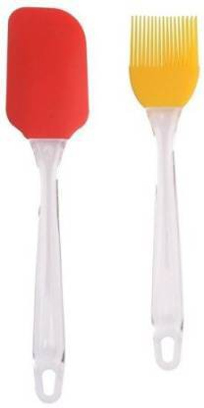 PRAMUKH Spatula and Brush Plastic Flat Pastry Brush(Pack of 2)