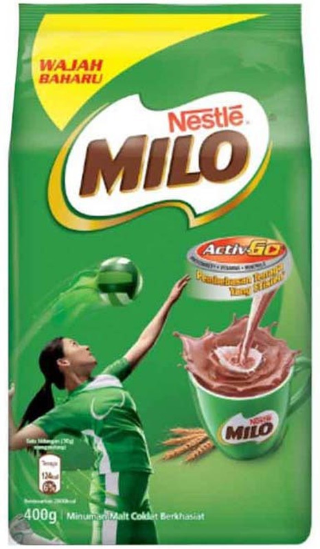 NESTLE Milo Activ Go Drinking Powder Nutrition Drink(400 g, Chocolate Flavored)