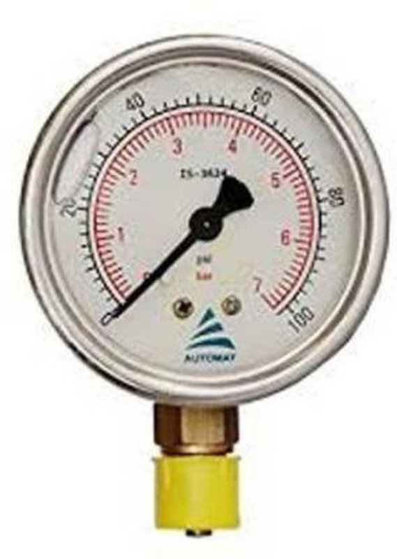 bluerays PRESSURE GAUGE GLYCERIN AUTOMAT Drip Irrigation Kit
