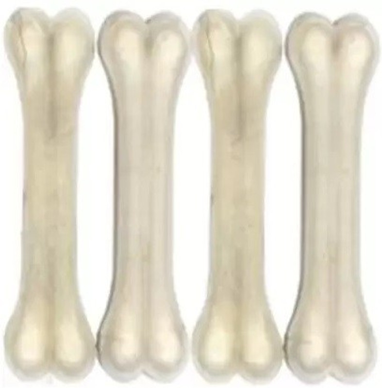 SCOOBEE 5 Inches Chew Bones for Dog pack of 04 Mutton Dog Chew(200 g, Pack of 4)