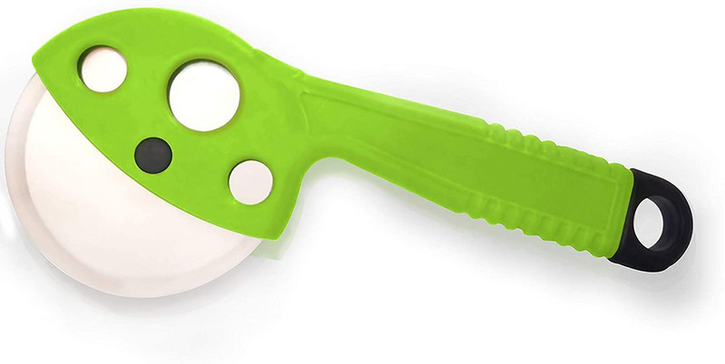 PORMONO Pizza Cutter Wheel Sandwich/Burger/Slicer/Multipurpose set of 1 Pcs Rolling Pizza Cutter(Stainless Steel)