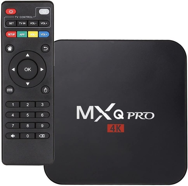 Crystal Digital MXQ Pro 4K Android TV Box 2GB RAM 16GB ROM TV Box Media Streaming Device(Black)