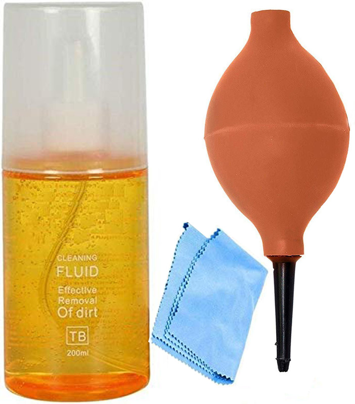 7Q7 Cleaning Kit with Rubber Pump - 200ml for Computers(Cleaning Kit with Rubber Pump - 200ml)